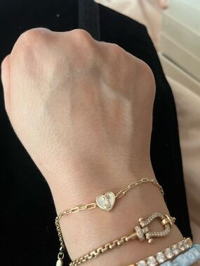 Melinda Maria Love Letters Heart Bracelet - J